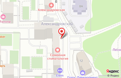 Автошкола №1 в Курчатовском районе на карте