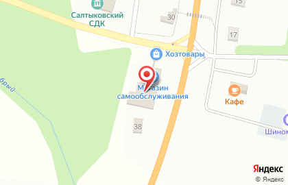 Шинный центр 100 колёс на Центральной улице на карте
