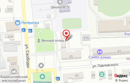 Кабинет УЗИ в Борисоглебске на карте