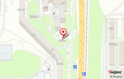 Продовольственный магазин в Краснофлотском районе на карте