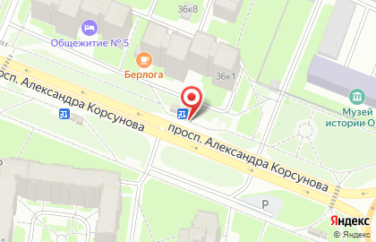 Киоск Старорусская мельница на проспекте Александра Корсунова на карте