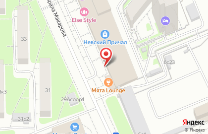 Кафе Буфет-столовая на улице Адмирала Макарова на карте