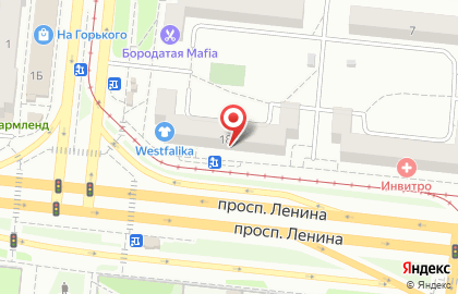 Медицинская лаборатория LIST LAB на проспекте Ленина, 18 на карте