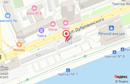 Шиномонтажная мастерская Запаска на улице Дубровинского на карте