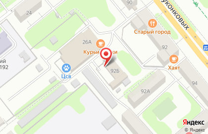 Спортивный клуб Восток в Иваново на карте