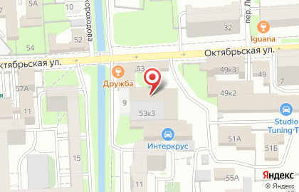 ООО Центр-Строй на Октябрьской улице на карте