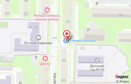 Водомат Живая вода в Центральном районе на карте