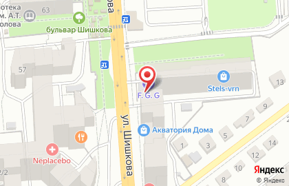 Мастерская по ремонту обуви и изготовлению ключей в Воронеже на карте