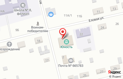 Избирательный участок №345 в Правобережном районе на карте