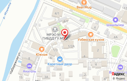 Парикмахерская Диана на улице Станиславского на карте