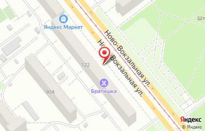 Хмель на Ново-Вокзальной улице на карте