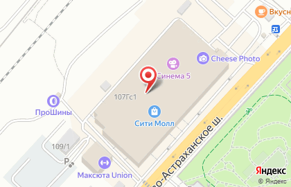 Супермаркет Перекресток в Заводском районе на карте