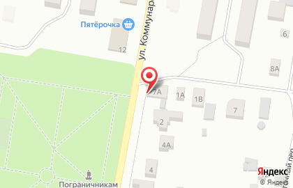 Строящийся жилой дом по ул. Южная, 8 на карте