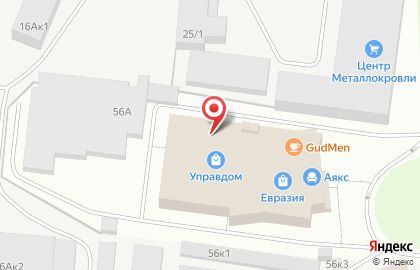 Салон кухонь Трио на улице Героев Хасана на карте