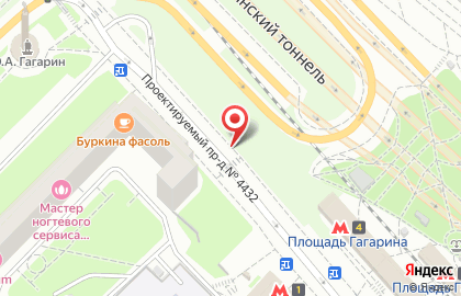 На Ленинском на Ленинском проспекте на карте