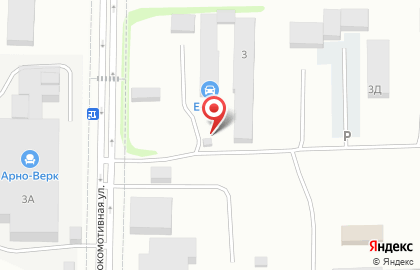 Производственная компания Beraz на Локомотивной улице на карте