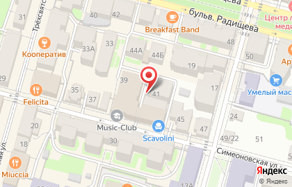 Салон итальянской мебели Альберо на карте