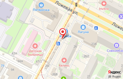 Магазин цветов в Туле на карте
