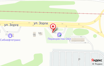 Перекресток Ойл в Орджоникидзевском районе на карте