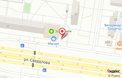 Пекарня-кондитерская Testo в Автозаводском районе на карте