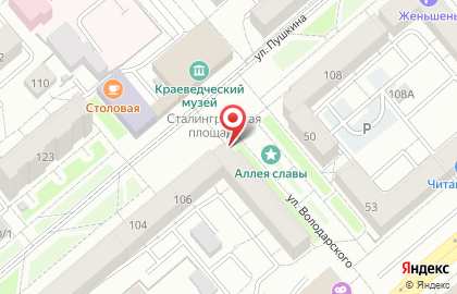 Музей Аллея славы на карте