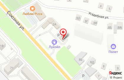Лукойл в Железнодорожном округе на карте