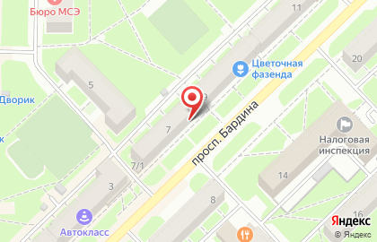 Кузбасское страховое агентство в Центральном районе на карте