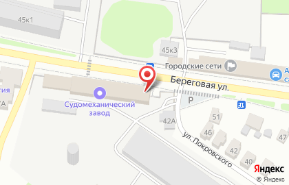 Парикмахерская Solo на Береговой улице на карте