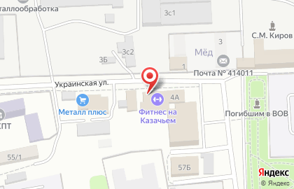 Вито на Украинской улице на карте