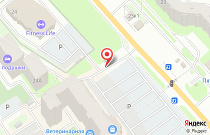 Строящиеся объекты, ОАО Вологдастрой на карте