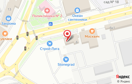 Магазин пиломатериалов на Старомарьевском шоссе на карте