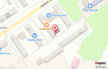 Магазин сантехники Кран на проспекте Строителей на карте