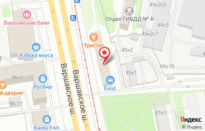 Интернет-магазин Exist.ru на Варшавском шоссе на карте