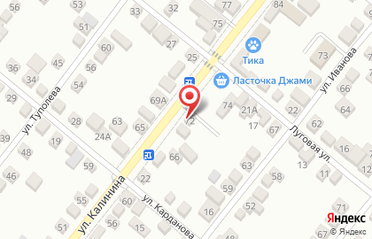 Мини-маркет на Калинина на карте