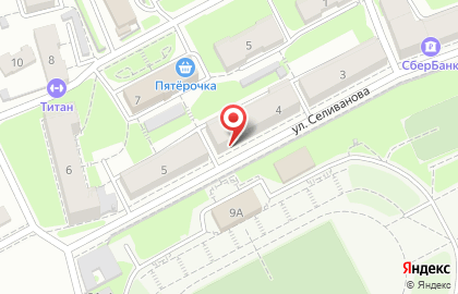 Магазин разливного пива Чехия на улице Селиванова на карте