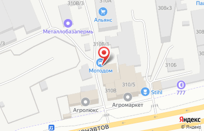 Склад-магазин Крупоптторг на карте