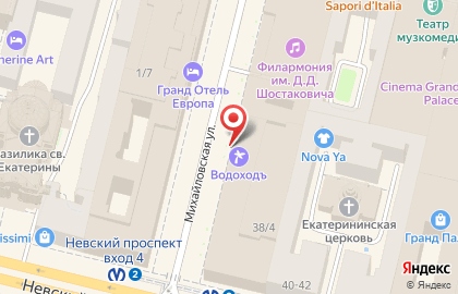 Инвестиционная компания Премьер БКС на Невском проспекте на карте