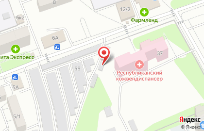Шиномонтажная мастерская Надежный на карте