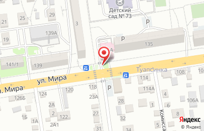 Рекламный щит 3х6м. на улице Мира на карте