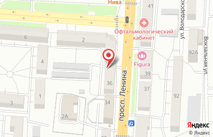 Салон цветов Beauty flora на проспекте Ленина на карте