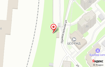 Шиномонтажная мастерская на Привокзальной улице на карте