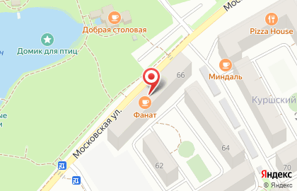 Суши-бар Тунец в Калининграде на карте