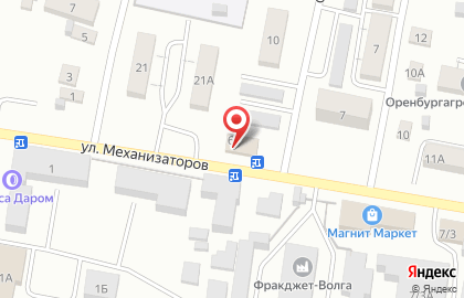 Магазин хозтоваров на улице Механизаторов на карте