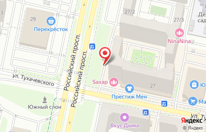 Косметологическая клиника Академия-лица на улице Тухачевского на карте
