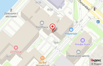 Ресторан Fresh в Даниловском районе на карте