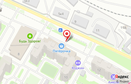 Магазин Приосколье на улице Сергея Преминина на карте