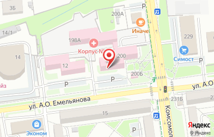 Банкомат Росбанк в Южно-Сахалинске на карте