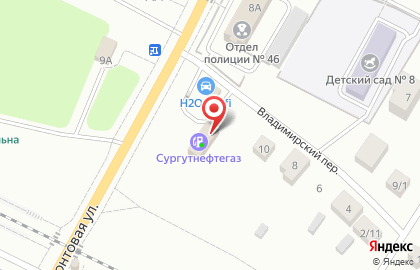 АЗС Фаэтон в Петродворцовом районе на карте