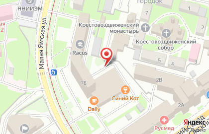 Компания Дезинфекция Поволжья на Малой Ямской улице на карте