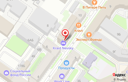 Kravt Nevsky Hotel and Spa на карте